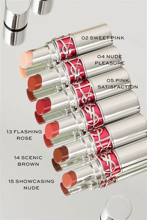 ysl sheer candy lipstick|ysl candy glaze lip balm.